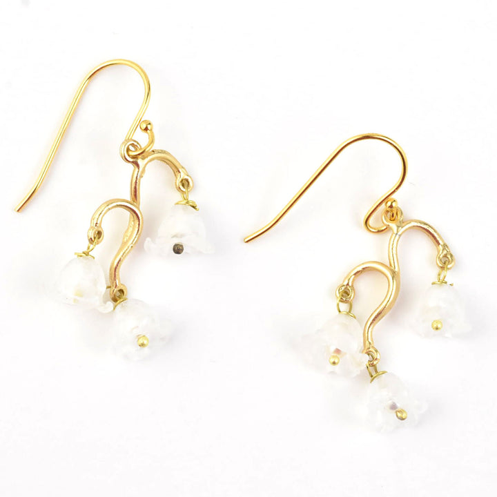 Vermeil Lily of the Valley Earrings