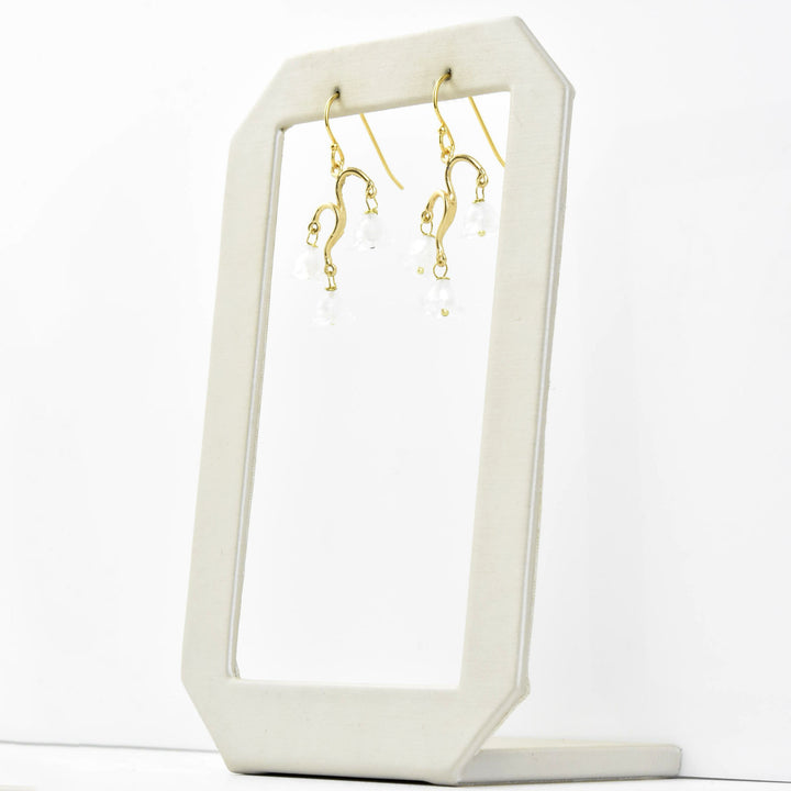 Vermeil Lily of the Valley Earrings