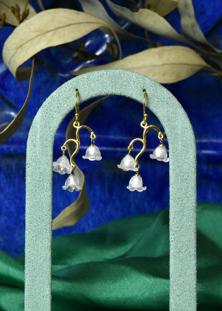 Vermeil Lily of the Valley Earrings