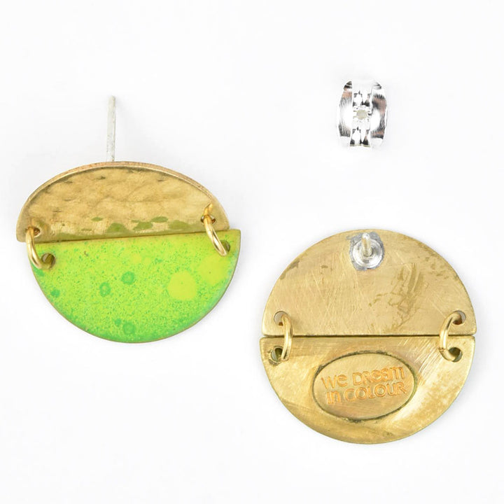 Lime Ayla Earrings - Goldmakers Fine Jewelry