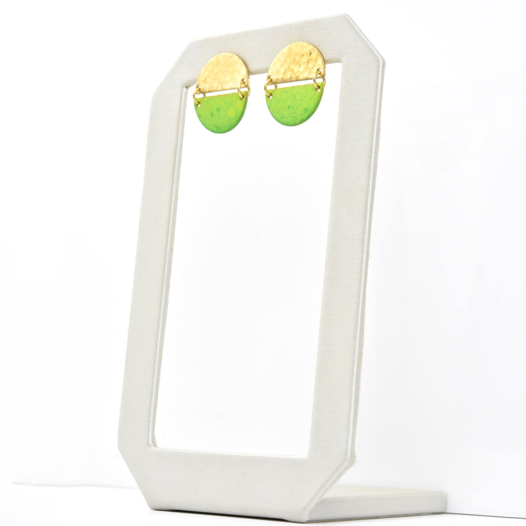 Lime Ayla Earrings - Goldmakers Fine Jewelry
