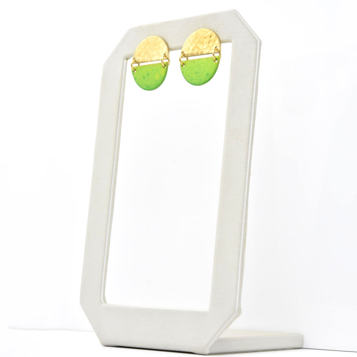 Lime Ayla Earrings - Goldmakers Fine Jewelry