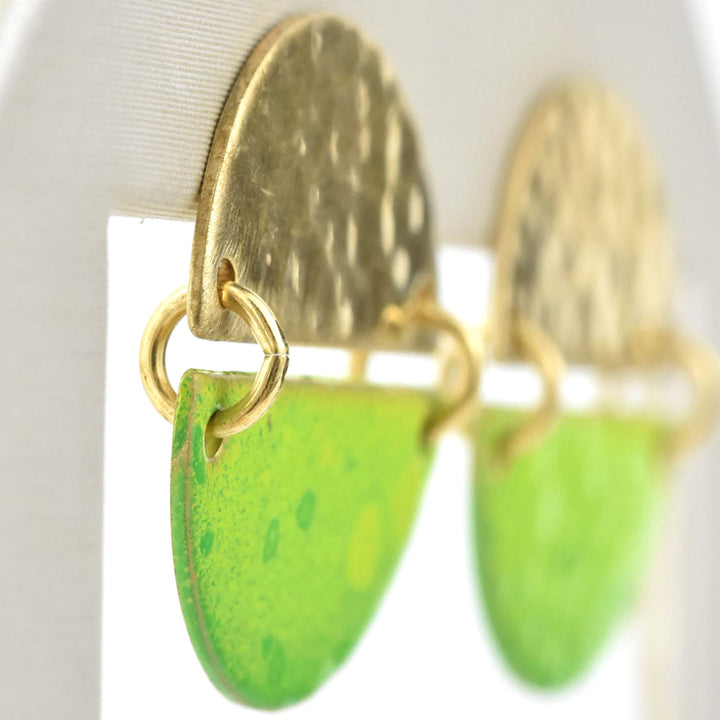 Lime Ayla Earrings - Goldmakers Fine Jewelry
