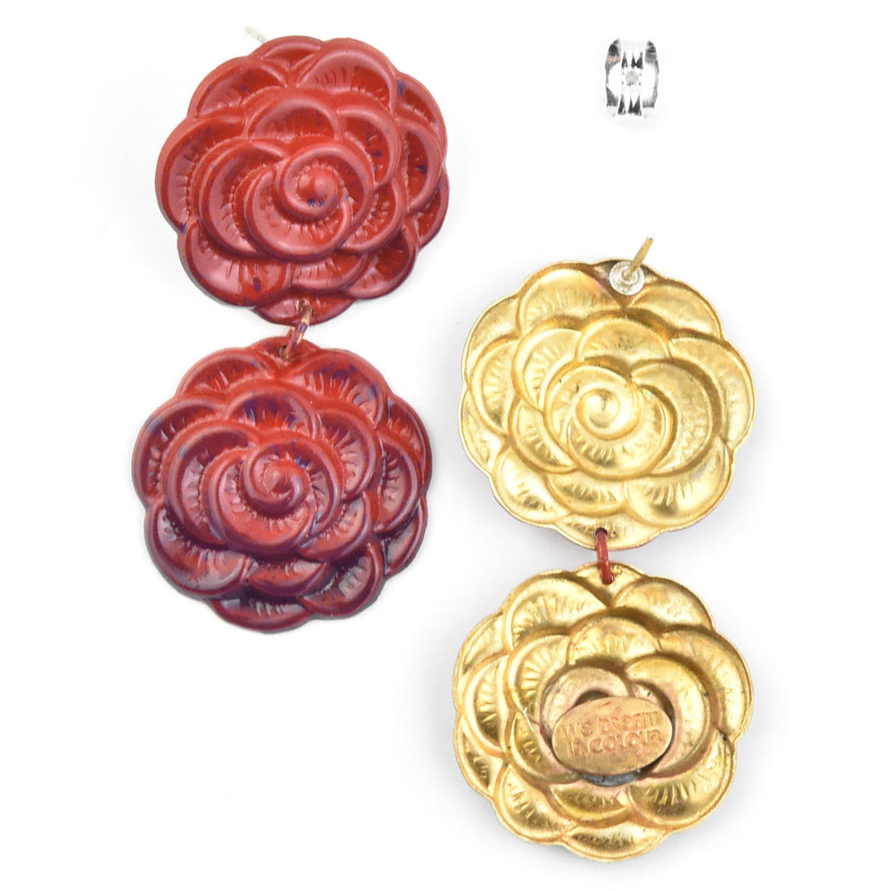 Little Ruby Madrid Earrings - Goldmakers Fine Jewelry