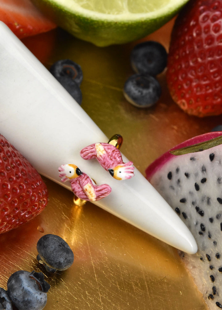 Little Pink Cockatoos Ring - Goldmakers Fine Jewelry