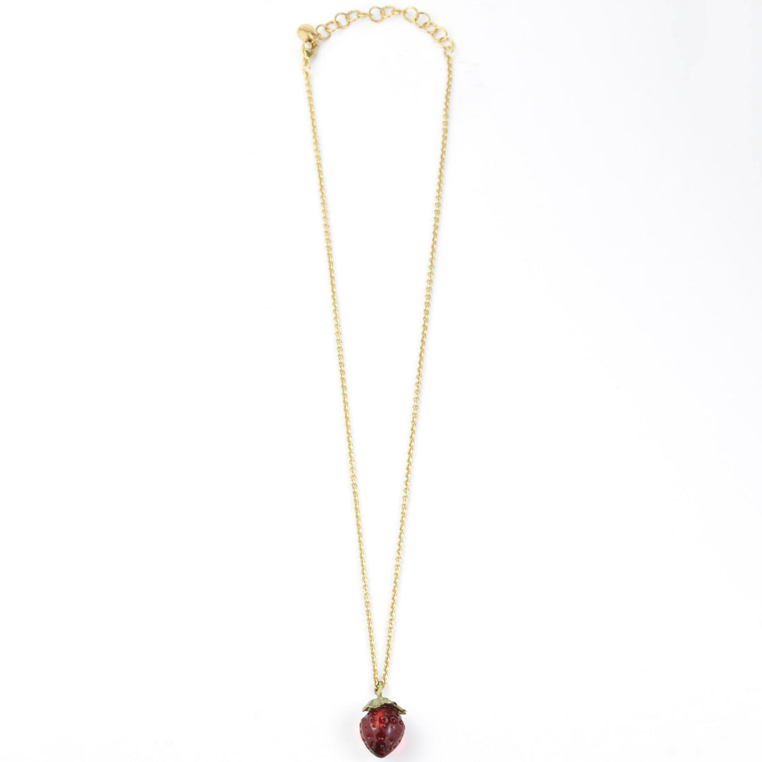 Little Strawberry Pendant - Goldmakers Fine Jewelry