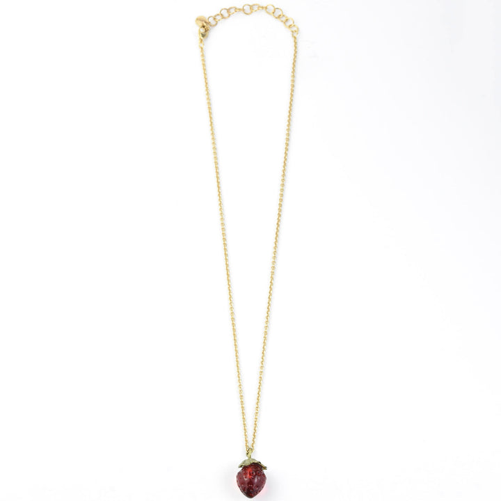 Little Strawberry Pendant - Goldmakers Fine Jewelry