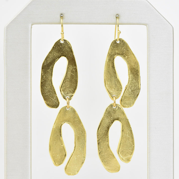 Long Inlet Earrings - Goldmakers Fine Jewelry