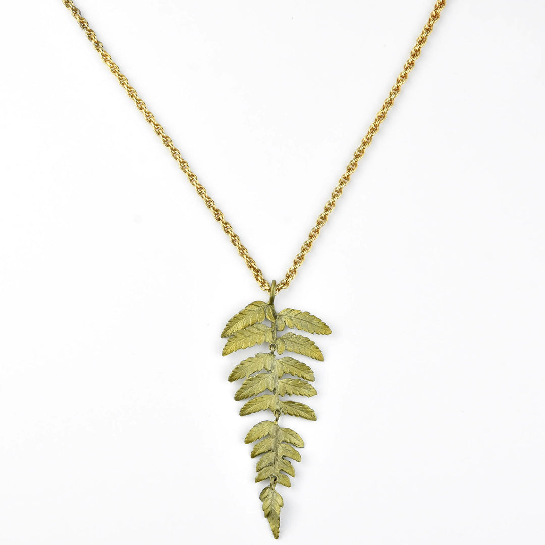 Long Fern Necklace