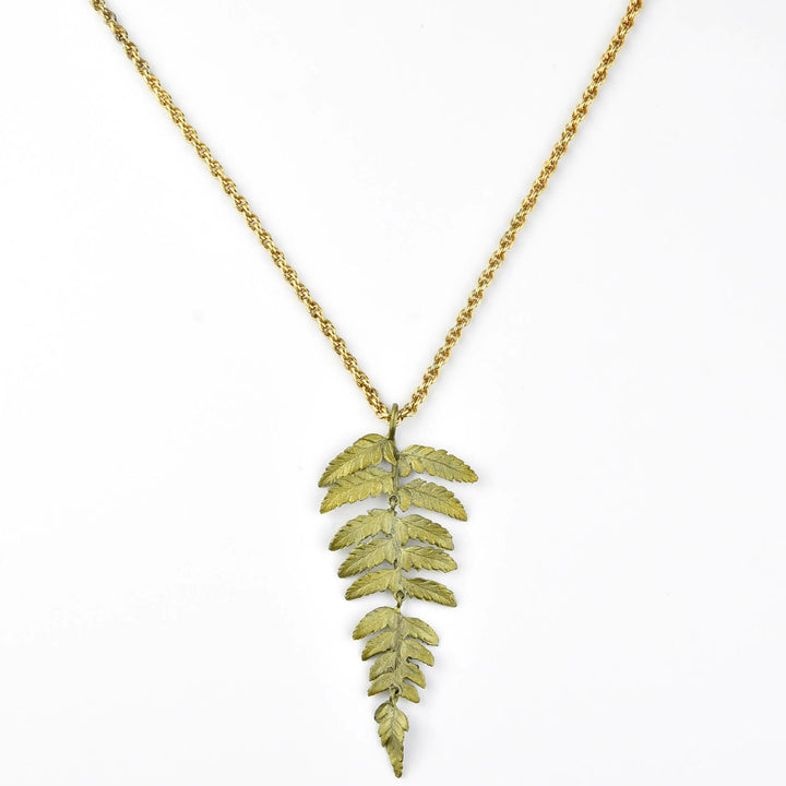 Long Fern Necklace