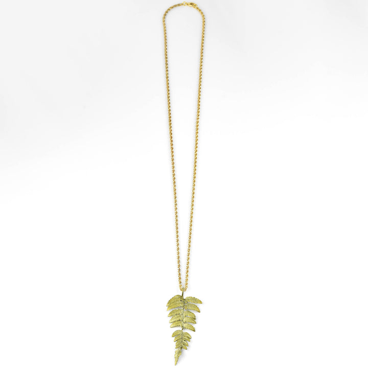 Long Fern Necklace