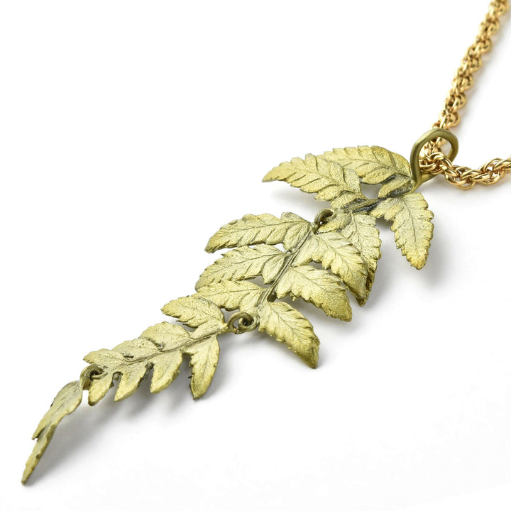 Long Fern Necklace