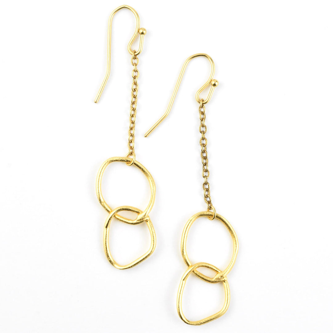 Loop & Chain Earrings