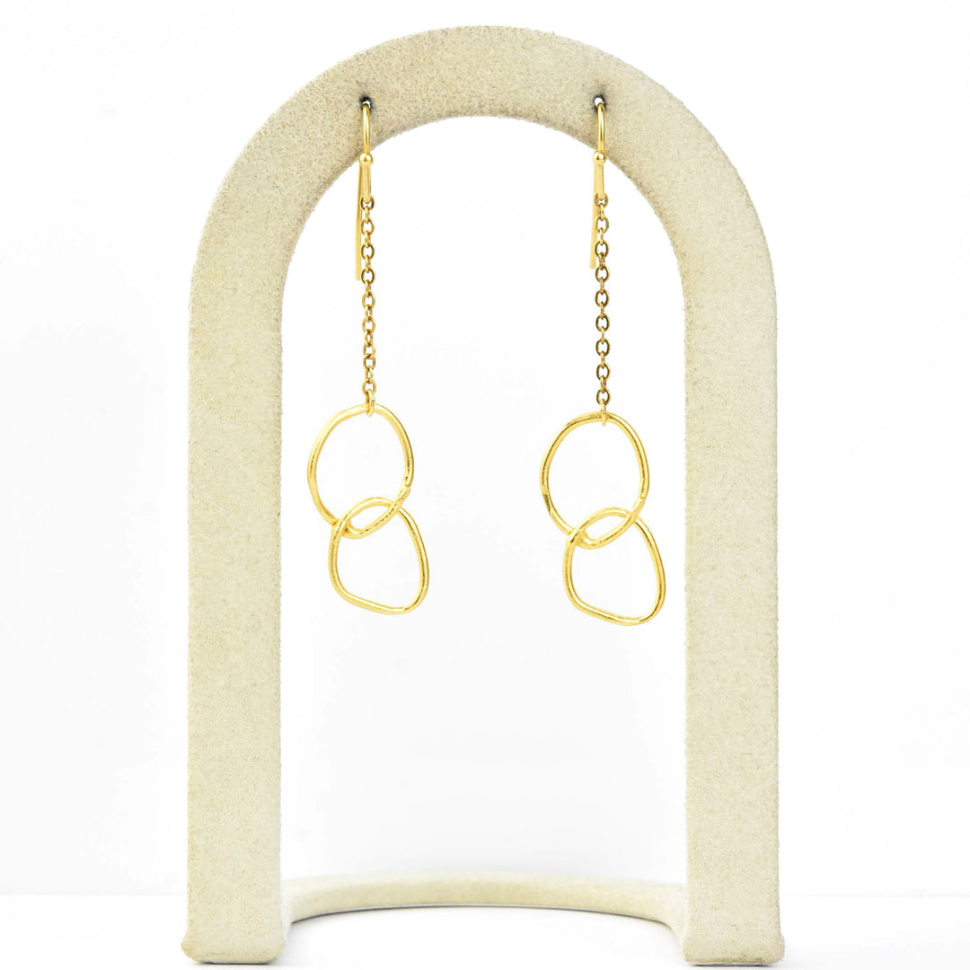 Loop & Chain Earrings