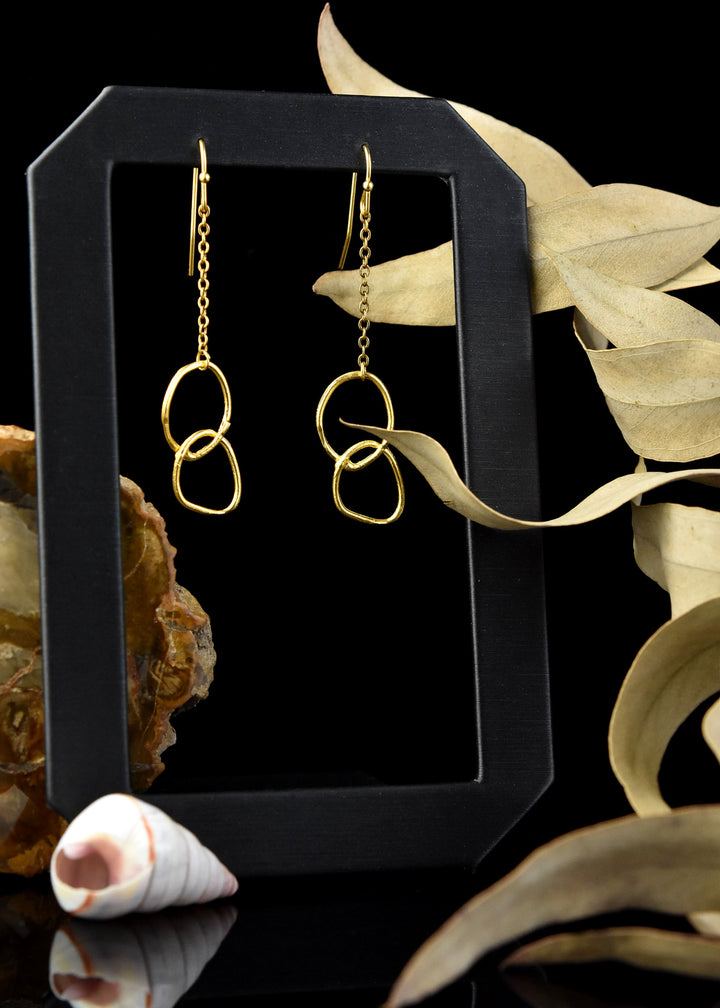 Loop & Chain Earrings