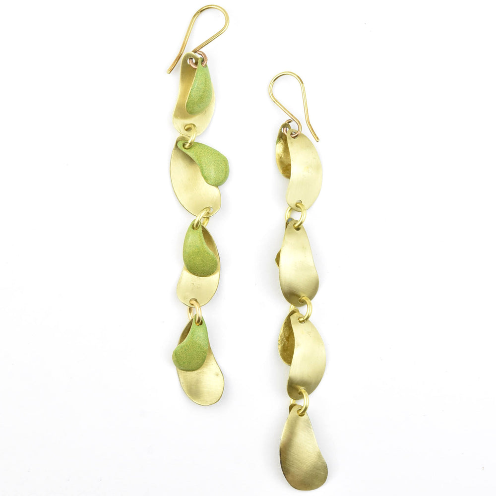 Lovely Drops LG in Avocado - Goldmakers Fine Jewelry