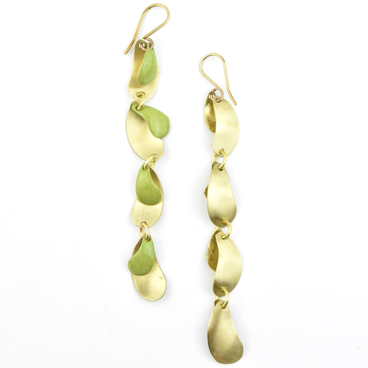 Lovely Drops LG in Avocado - Goldmakers Fine Jewelry