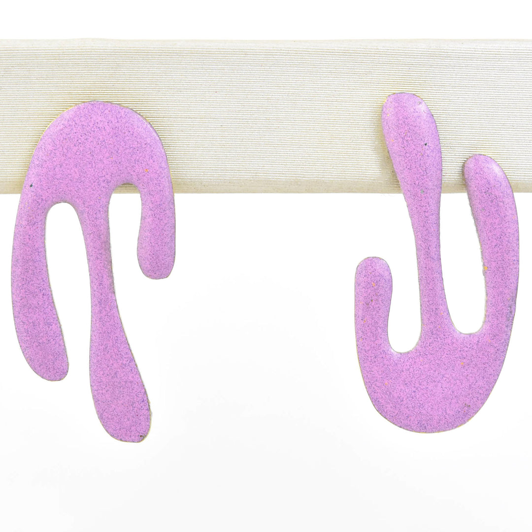 Madonna Studs in Lilac