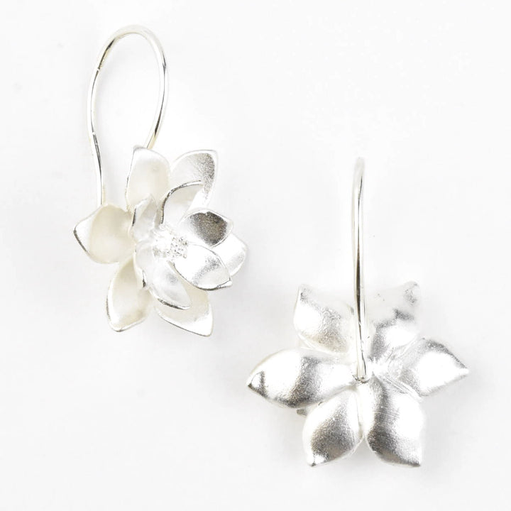 Magnolia Drop Earrings - Goldmakers Fine Jewelry