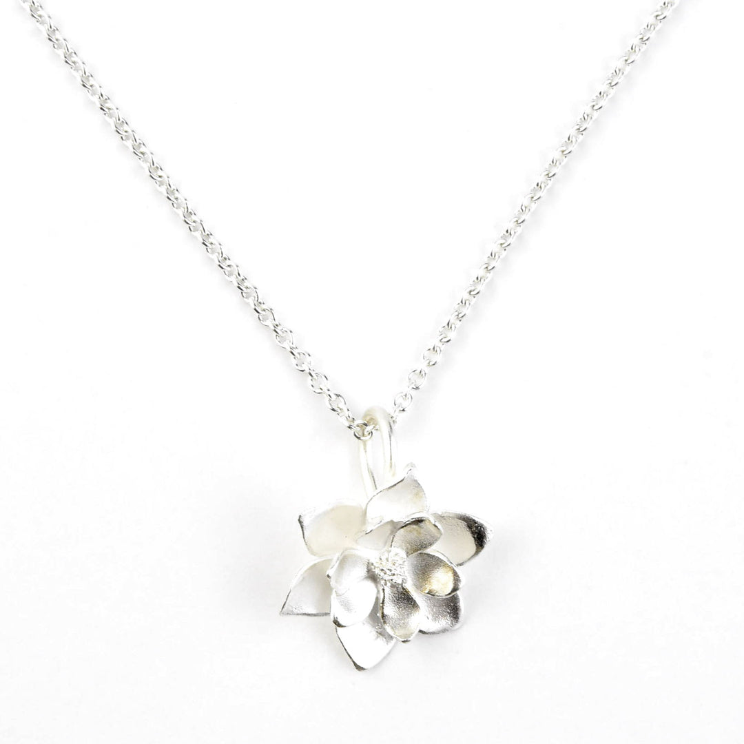 Magnolia Pendant Necklace - Goldmakers Fine Jewelry