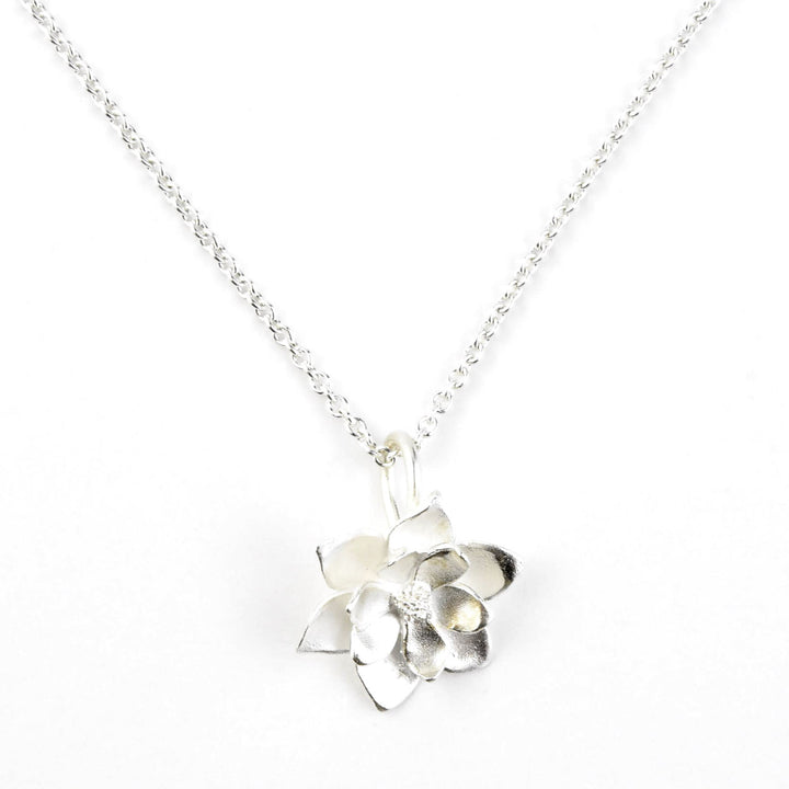 Magnolia Pendant Necklace - Goldmakers Fine Jewelry