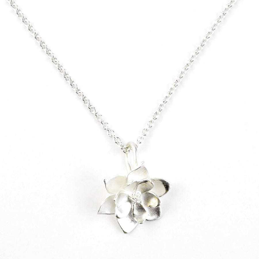 Magnolia Pendant Necklace - Goldmakers Fine Jewelry