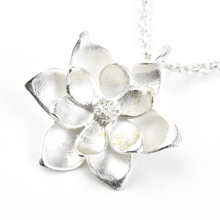 Magnolia Pendant Necklace - Goldmakers Fine Jewelry