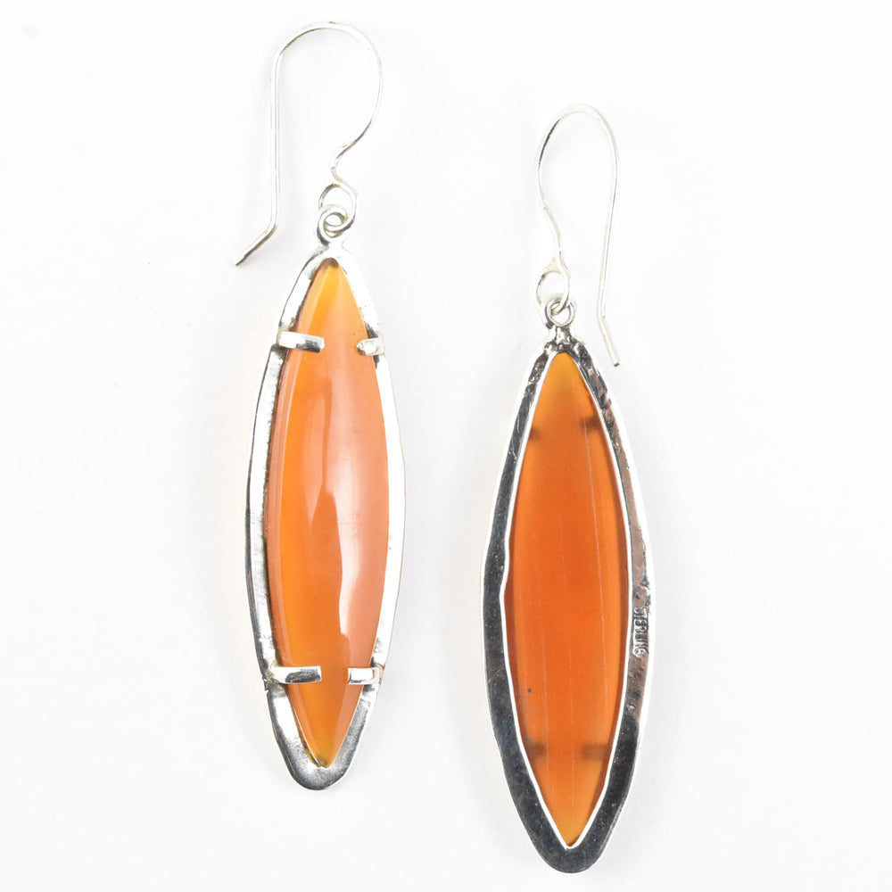 Majestic Earrings in Carnelian - Goldmakers Fine Jewelry