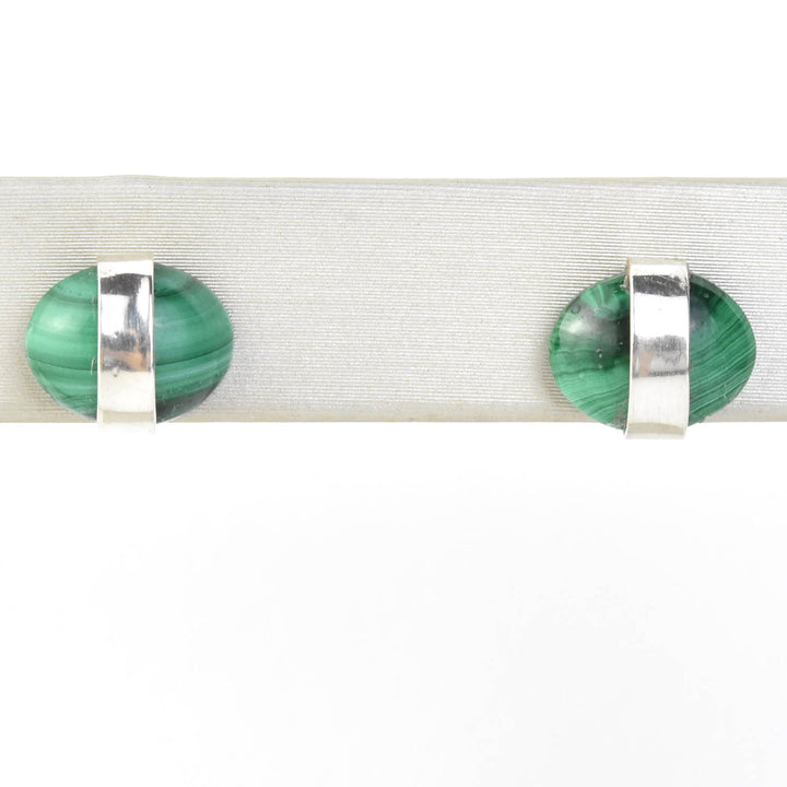 Gemstone Stud Earrings in Sterling Silver