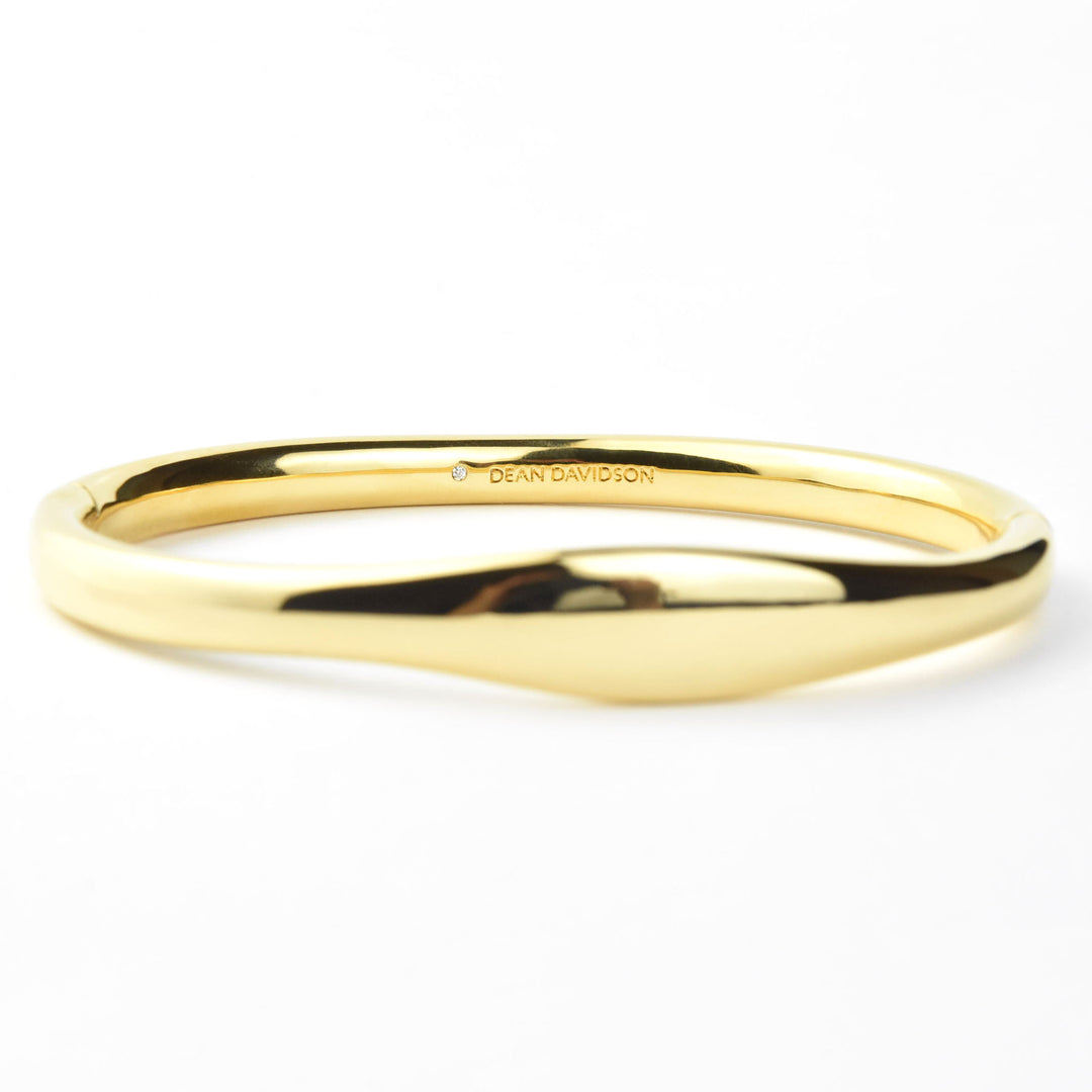 Mallorca Hinged Bangle - Goldmakers Fine Jewelry
