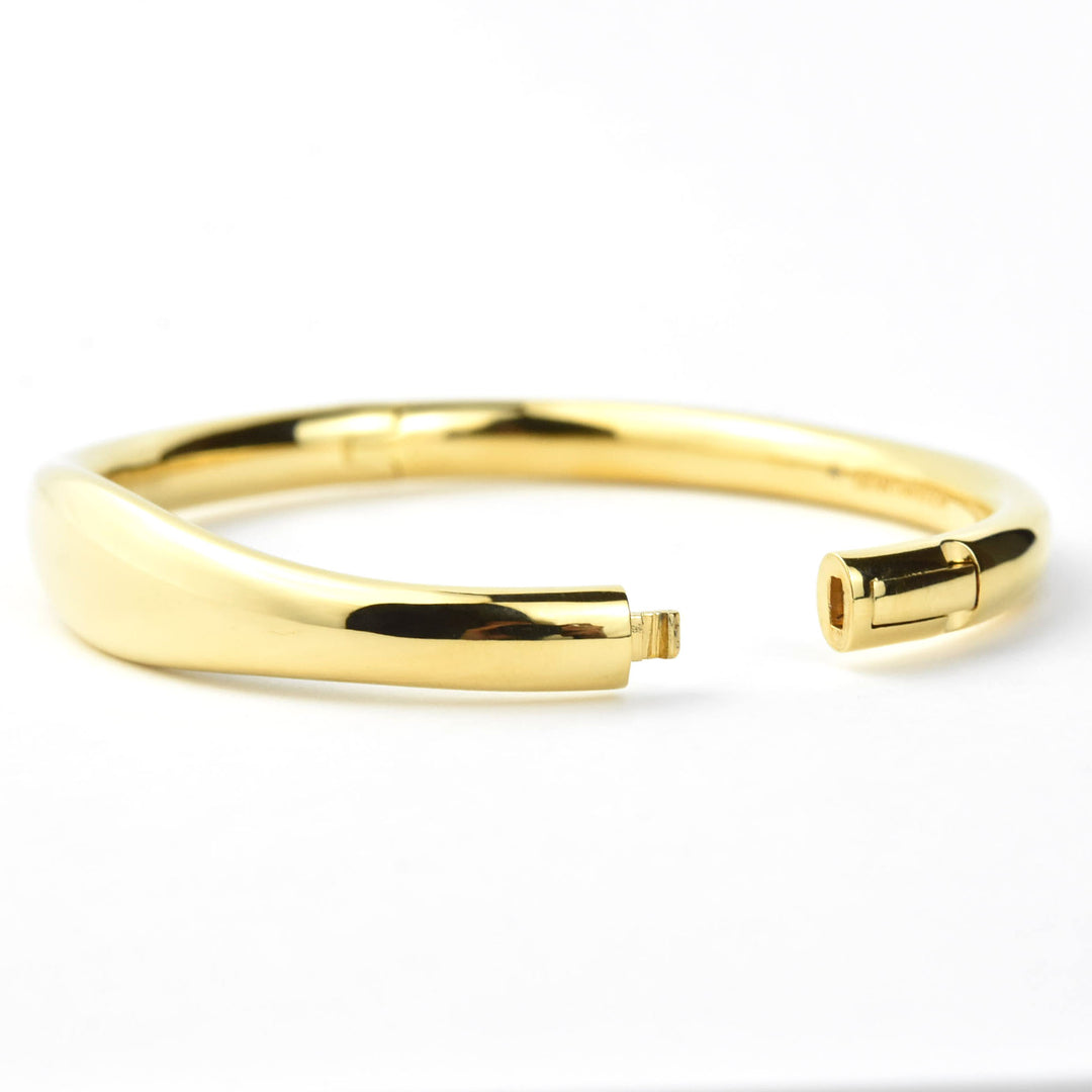 Mallorca Hinged Bangle - Goldmakers Fine Jewelry
