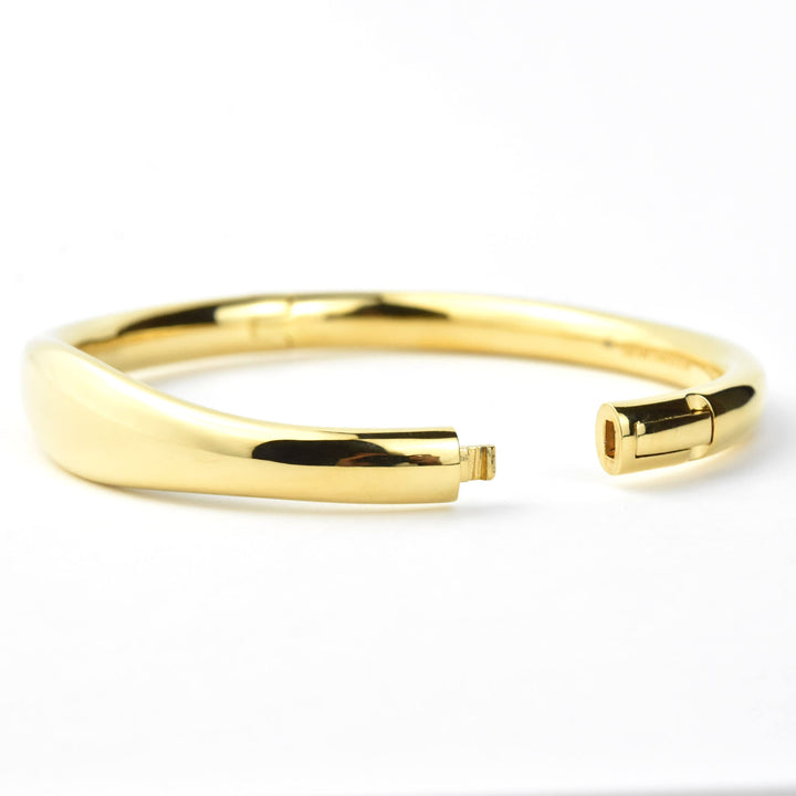Mallorca Hinged Bangle - Goldmakers Fine Jewelry