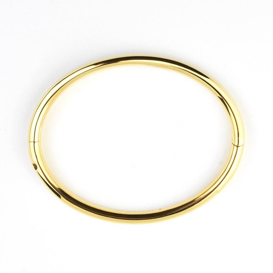 Mallorca Hinged Bangle - Goldmakers Fine Jewelry
