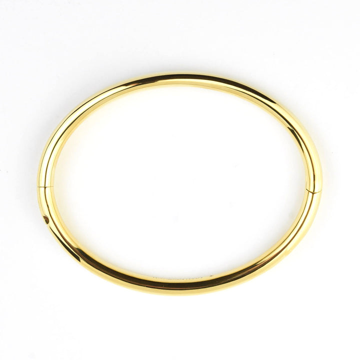 Mallorca Hinged Bangle - Goldmakers Fine Jewelry