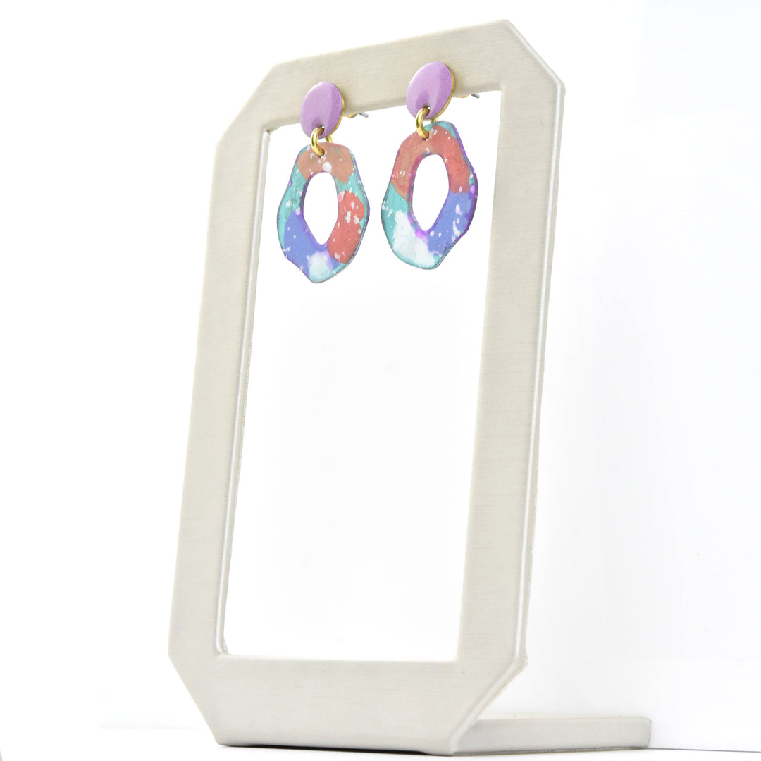 Mancha XS Earrings in Rose Aquarelle - Goldmakers Fine Jewelry