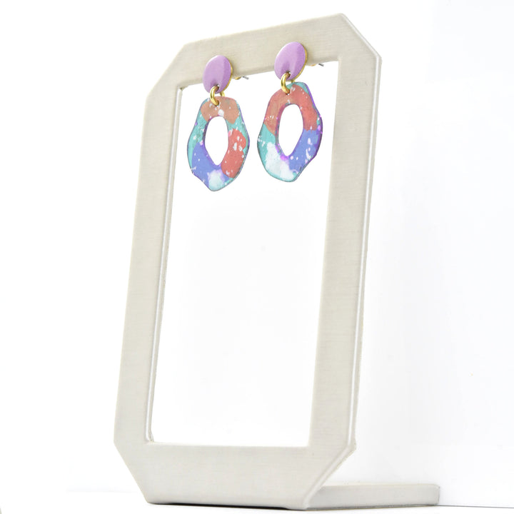 Mancha XS Earrings in Rose Aquarelle - Goldmakers Fine Jewelry