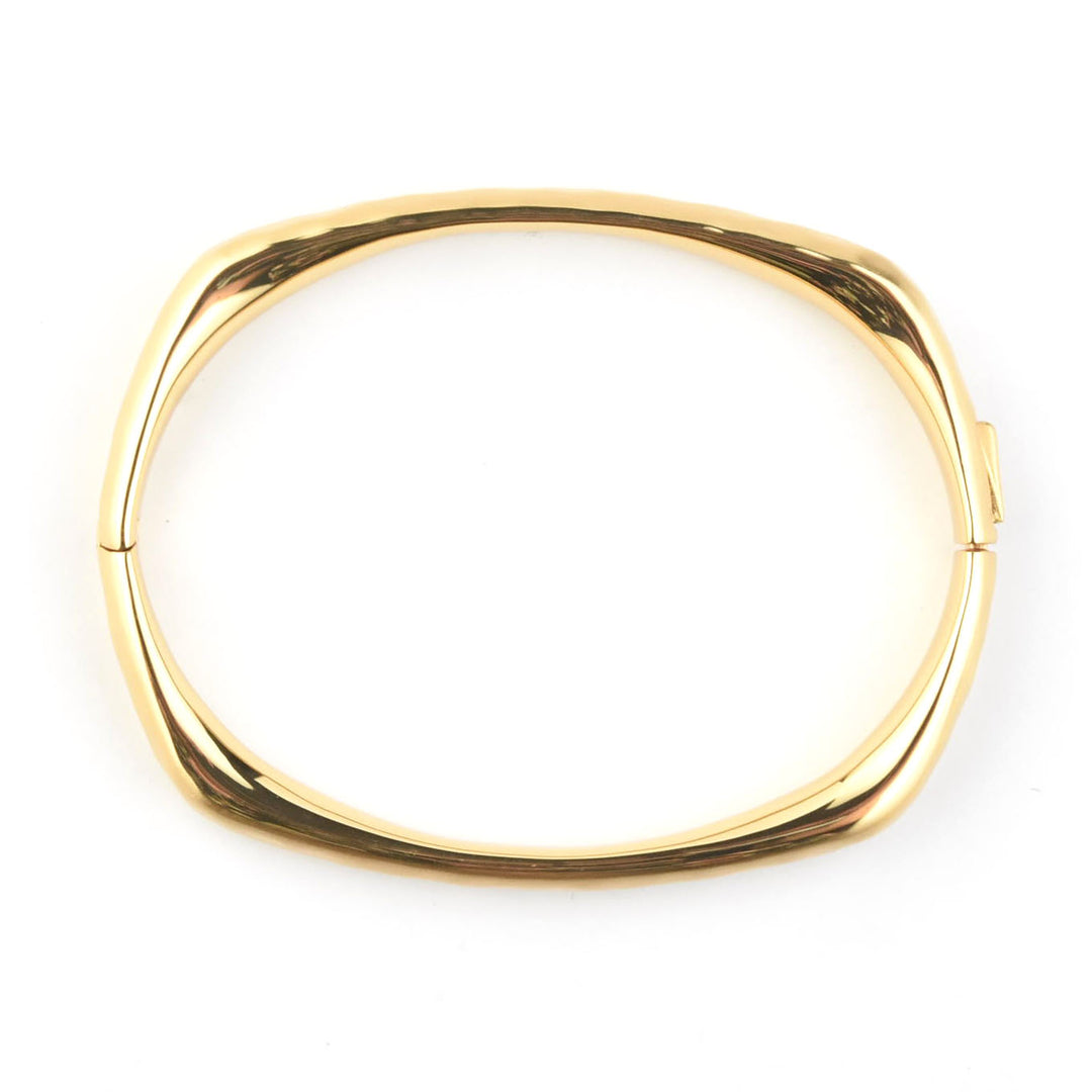 Mara Hinged Bangle - Goldmakers Fine Jewelry