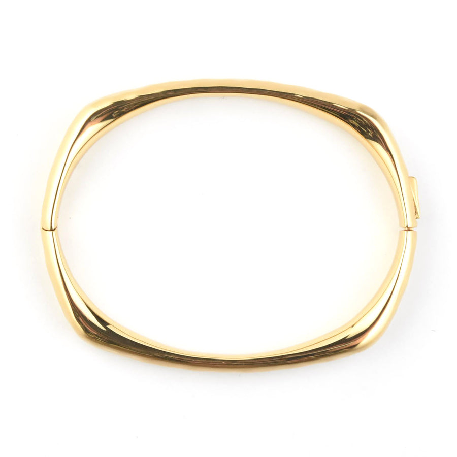 Mara Hinged Bangle - Goldmakers Fine Jewelry
