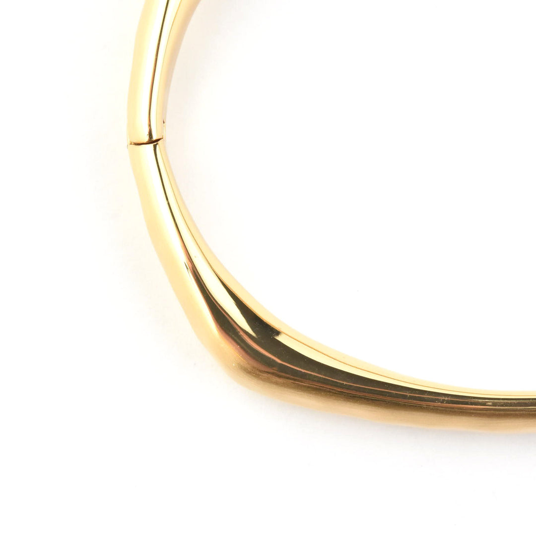 Mara Hinged Bangle - Goldmakers Fine Jewelry