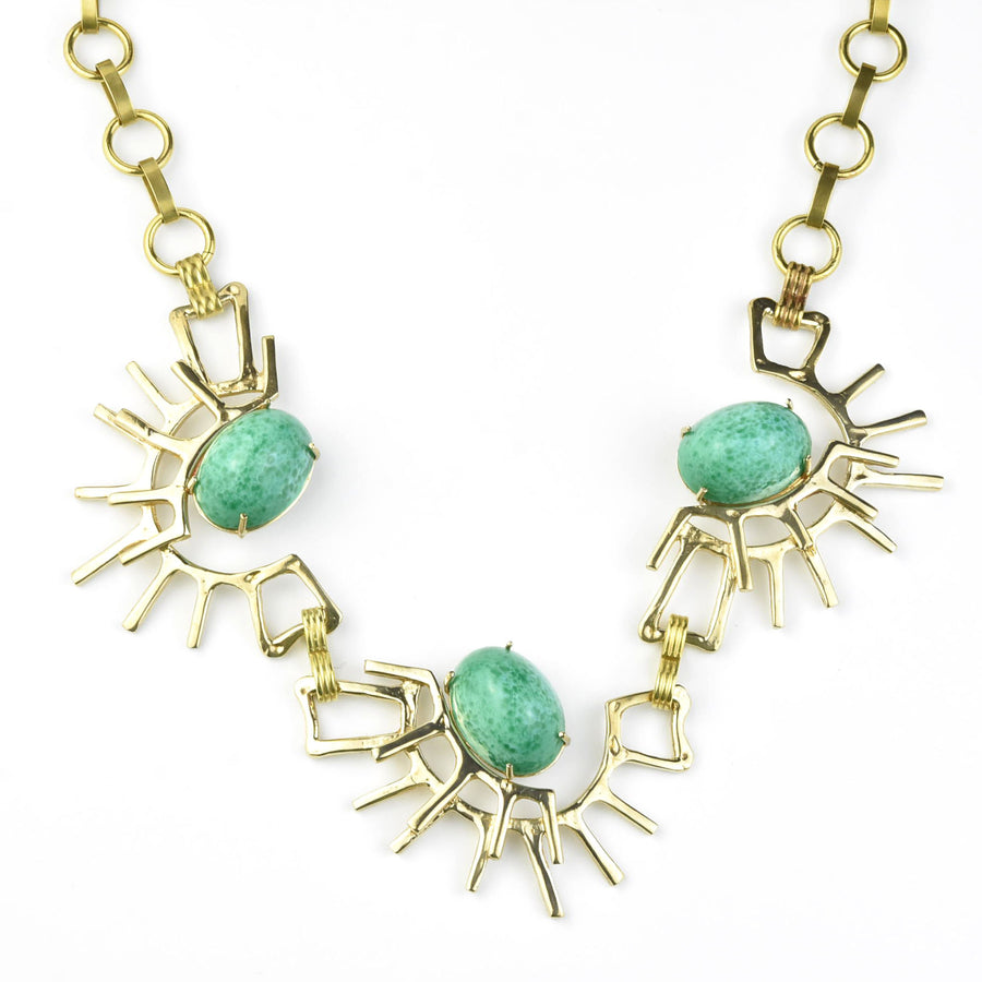 Mariposa Necklace in Pine - Goldmakers Fine Jewelry