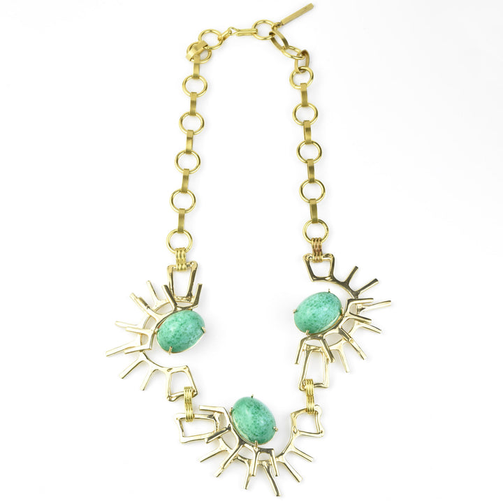 Mariposa Necklace in Pine - Goldmakers Fine Jewelry