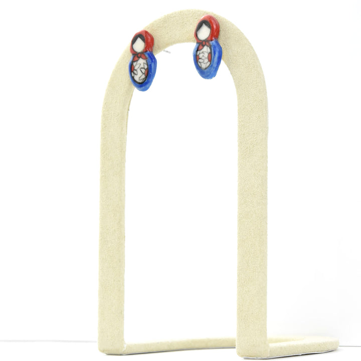 Matryoshka Studs - Goldmakers Fine Jewelry