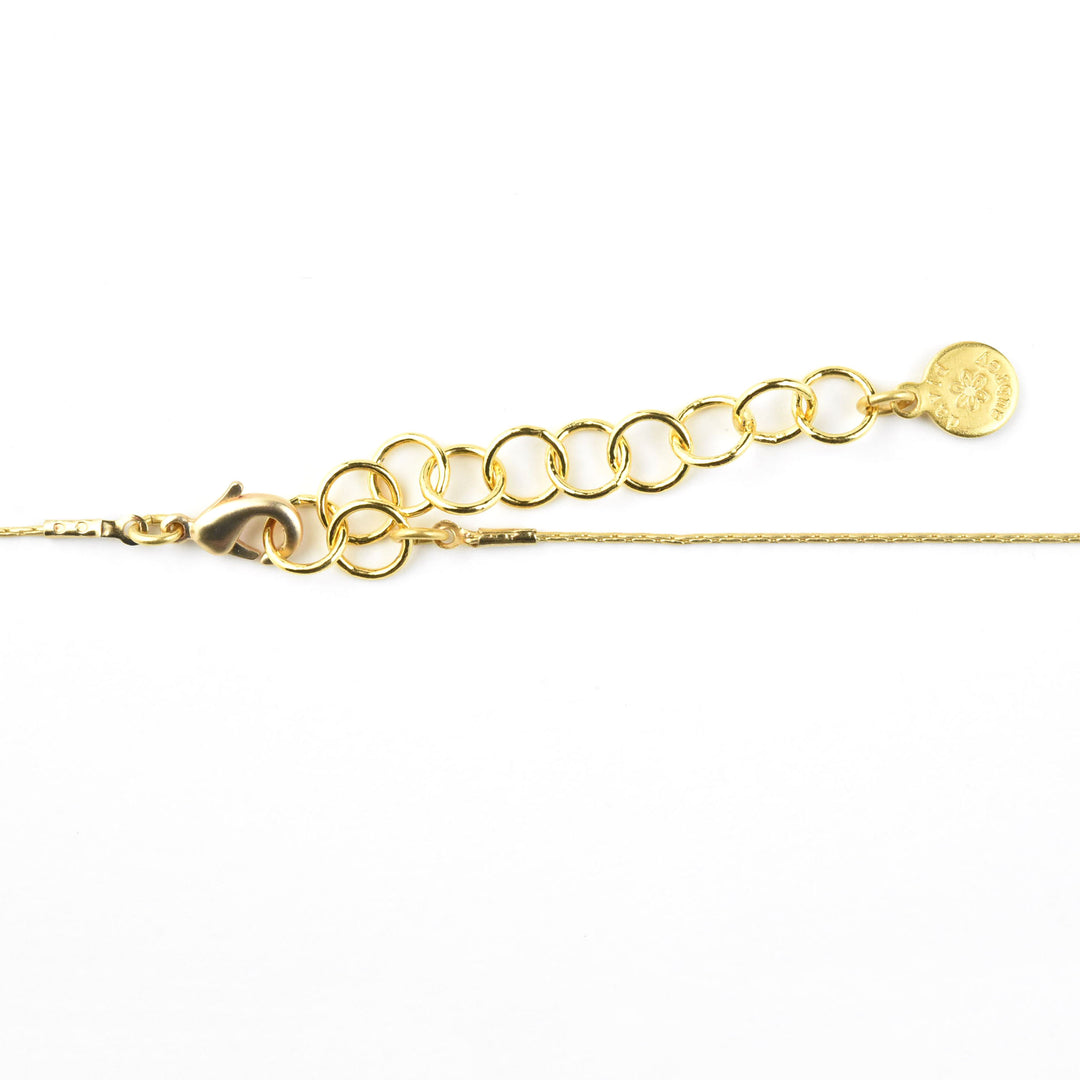 Matte Glass Bead Necklace - Goldmakers Fine Jewelry