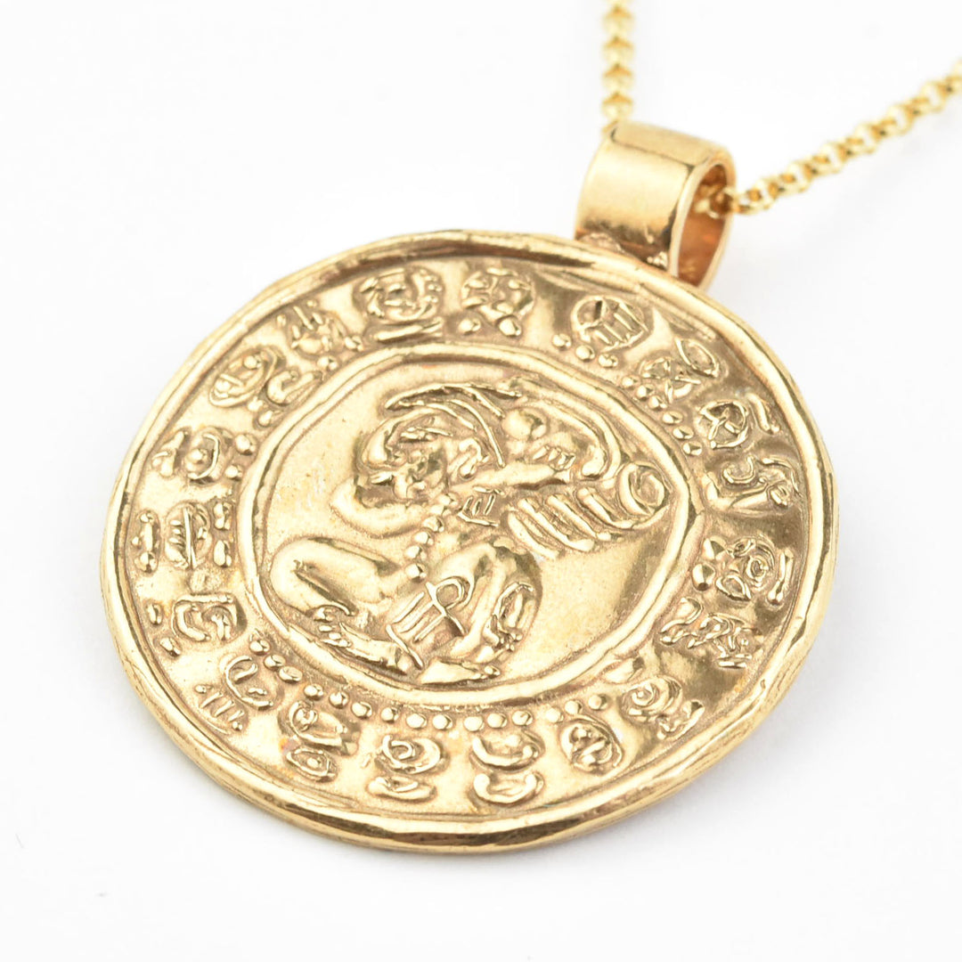 Mayan Calendar Necklace