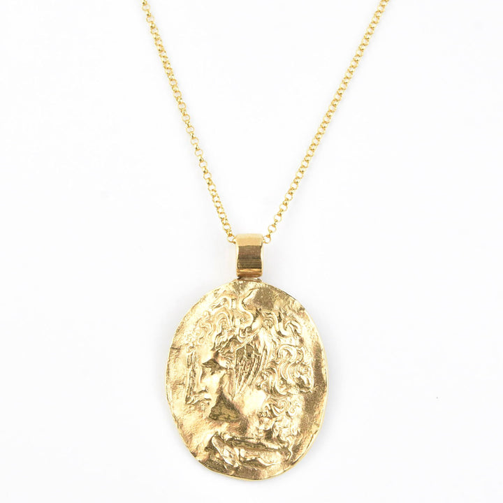 Medusa Cameo Necklace