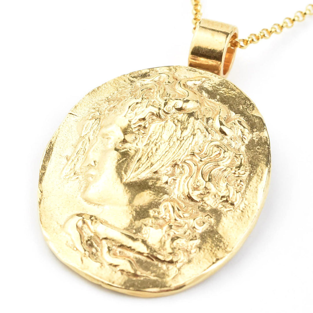 Medusa Cameo Necklace