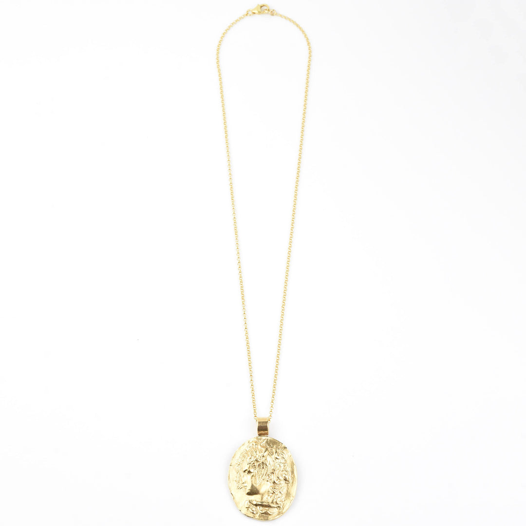 Medusa Cameo Necklace
