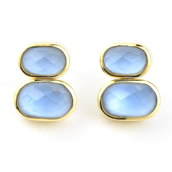 Mercer Double Gemstone Drops