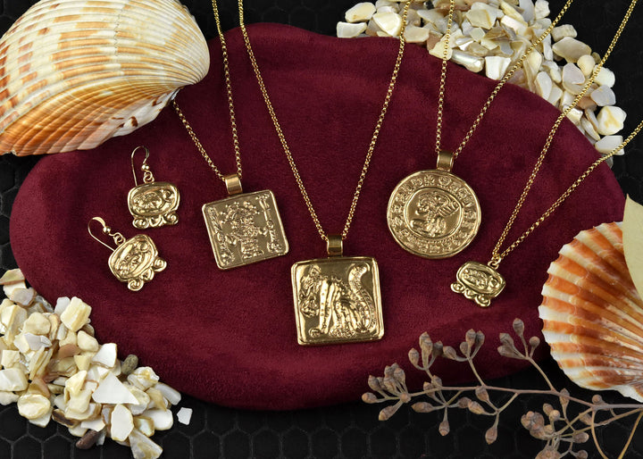 Tzi Mayan Dog Necklace