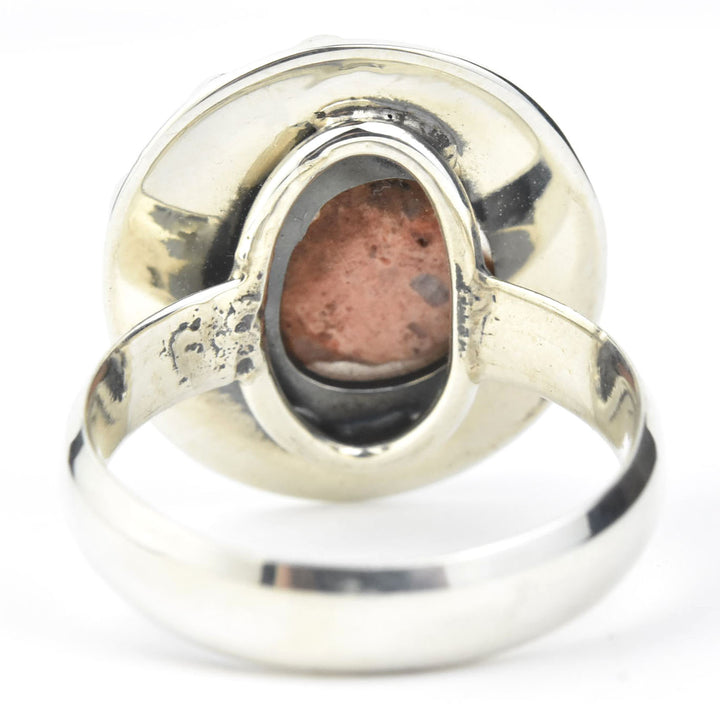 Mexican Opal Ring in Sterling Silver - Goldmakers Fine Jewelry